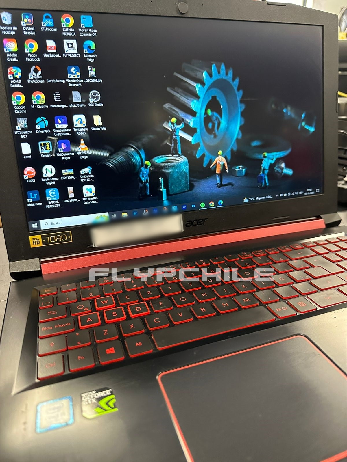 NOTEBOOK ACER NITRO I7 GTX1050 GAMER
