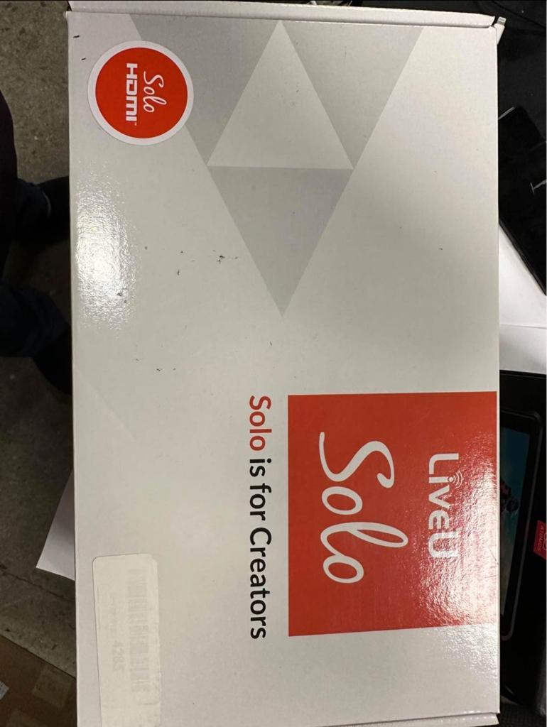 Vendo LiveU Solo HDMI NUEVO
