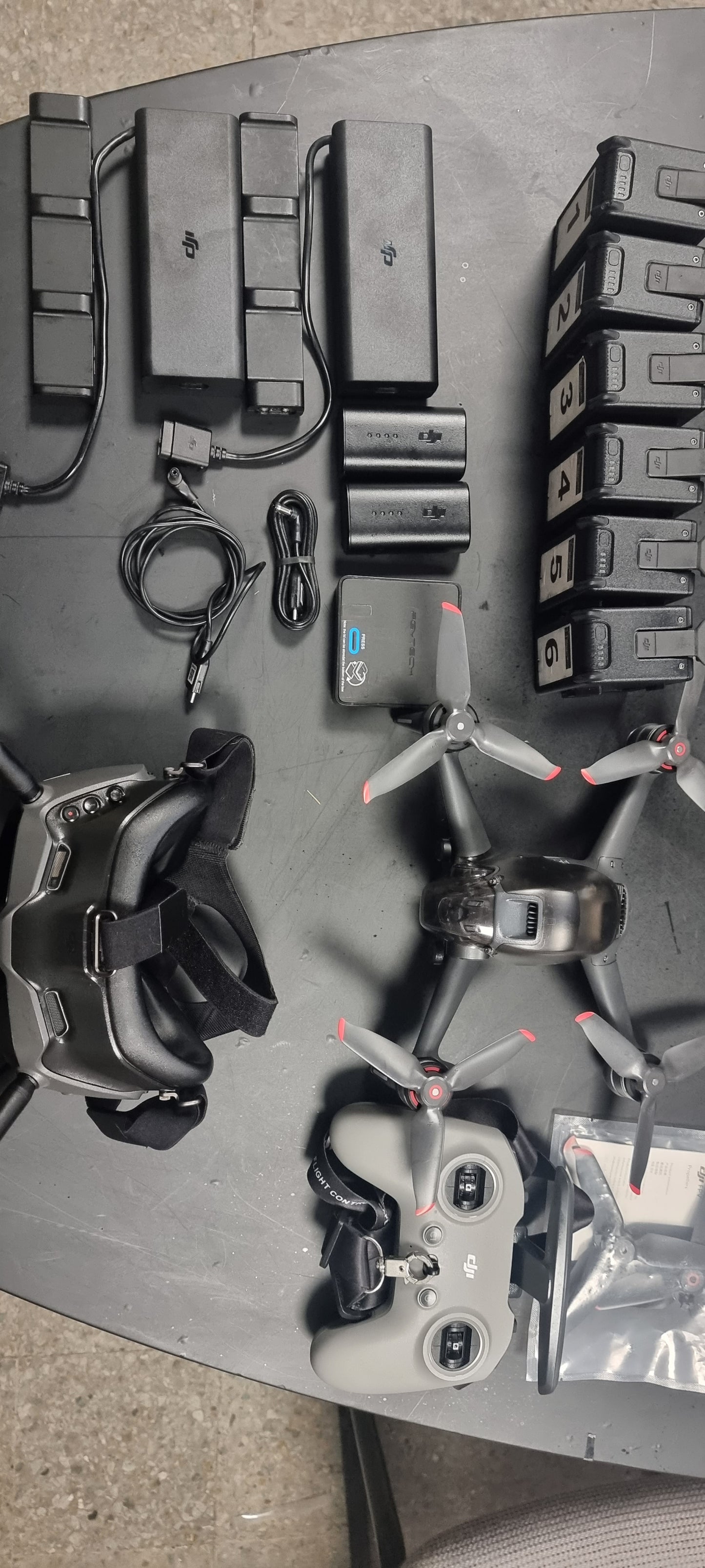 DRONE DJI FPV USADO FLY MORE COMBO X2