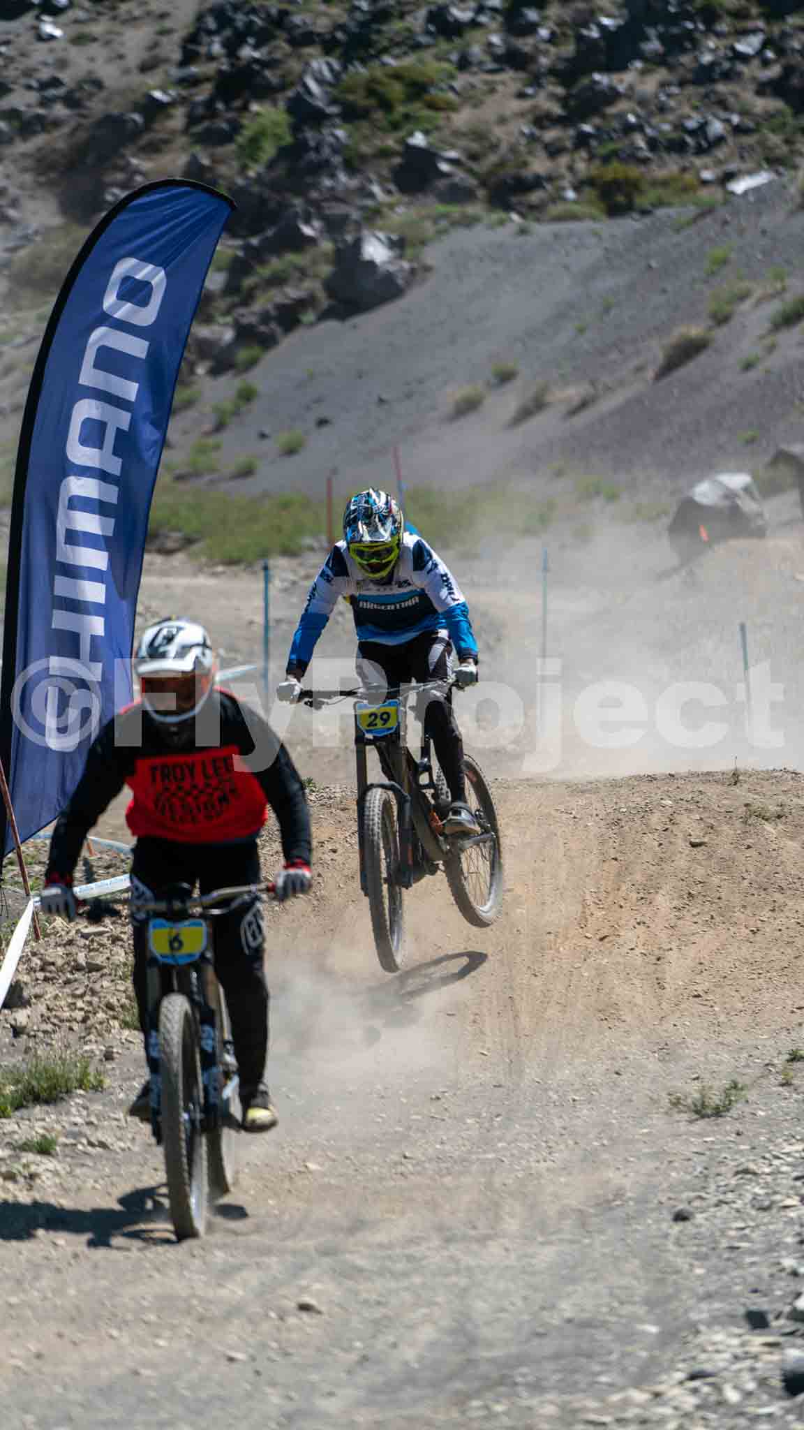 OPEN SHIMANO FOTOGRAFIA Rider 6 Alexis Goenaga 29 Marco Zanini Nevados de Chillan