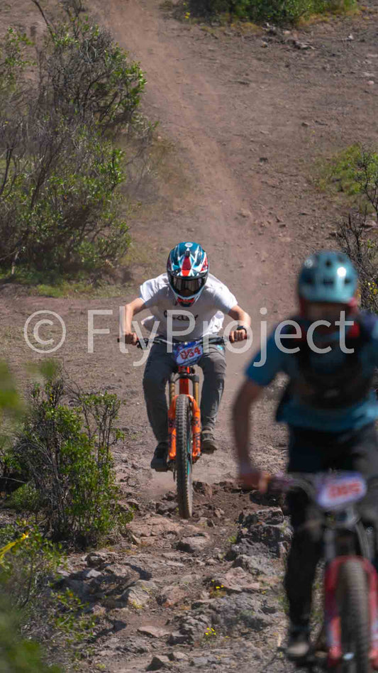 ENDURO CHILE Rider 64 Branco Mimica