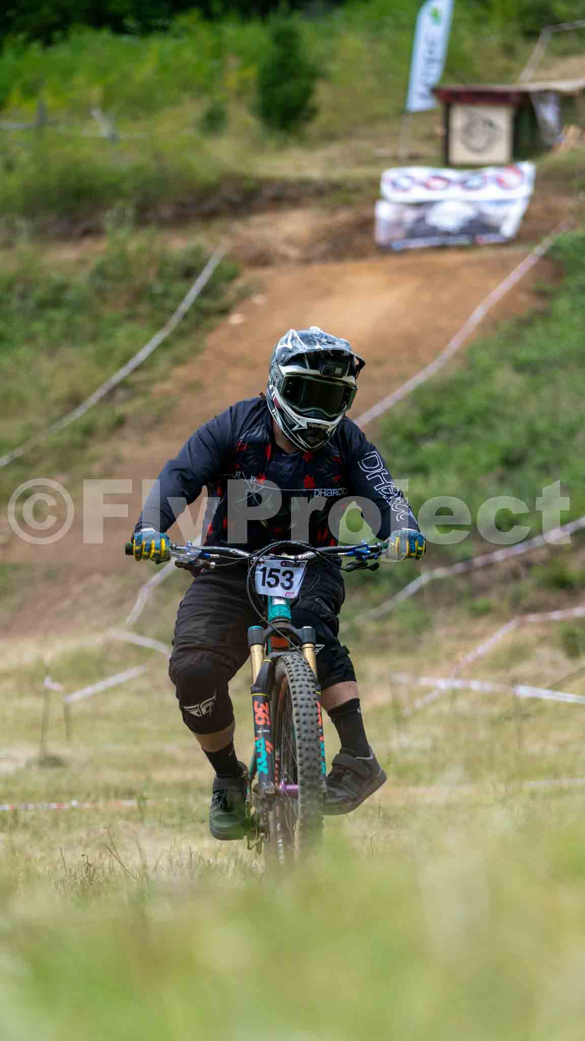 Final Campeonato Nacional DH CARAHUE Rider  153 Victor Sanchez Ramirez