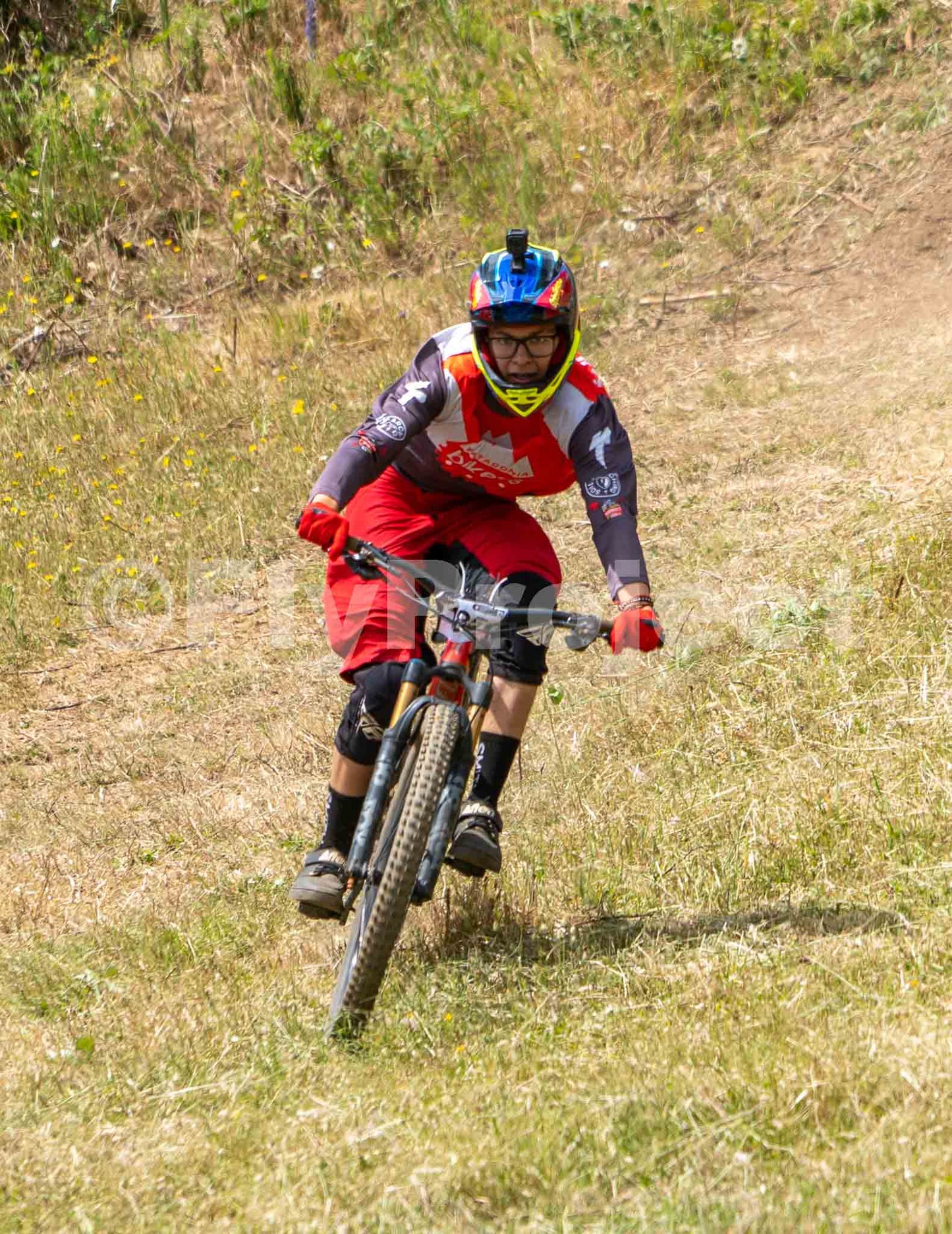 Final Campeonato Nacional DH CARAHUE Rider  185 Bastian Robles