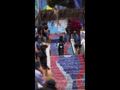 DH URBANO PARTE ALTA COQUIMBO FINAL RIDER 27 PAULA SANGUINETTI